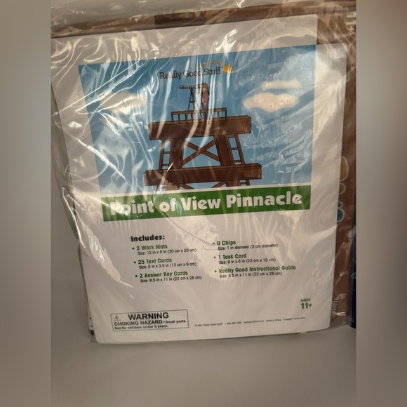 NWT sealed Teacher Resources: Really Good Stuff Point of View Pinnacle - Picture 1 of 9